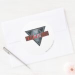 X Ray Vision Classic Round Sticker