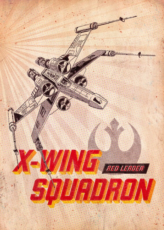 Xwing Squadronjpg Starwars Poster