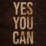YES YOU CAN Poster