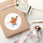 Yosemite Sam HIKE Classic Round Sticker