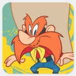 Yosemite Standing Square Sticker