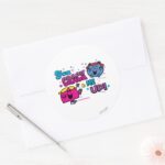 You Crack Me Up Classic Round Sticker