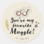 Youre My Favorite Muggle™ Classic Round Sticker