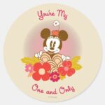 Youre My One And Only Classic Round Sticker
