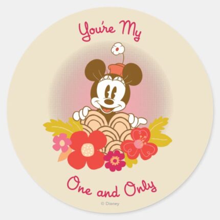 Youre My One And Only Classic Round Sticker