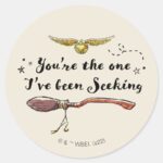 Youre The One Ive Been Seeking Classic Round Sticker