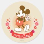 Youre A Cutie Classic Round Sticker