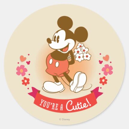 Youre A Cutie Classic Round Sticker