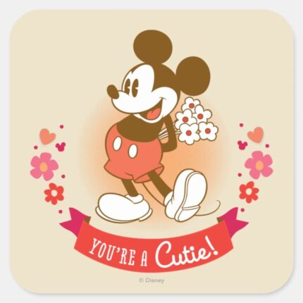 Youre A Cutie Square Sticker