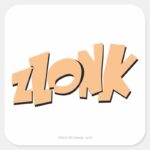 ZLONK SQUARE STICKER