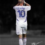 Zinedine Zidane Soccer Poster
