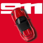 Iconic Red Porsche 911