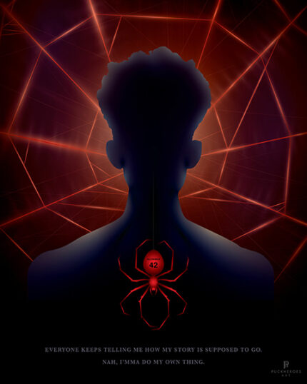 Across the Spider Verse Miles Morales Poster