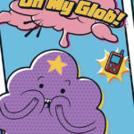 Adventure Time Righteous Hero oh my glob Poster