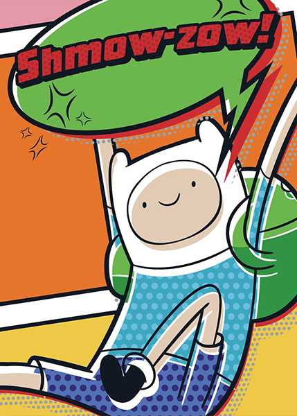 Adventure Time Righteous Hero Shmow zow Poster