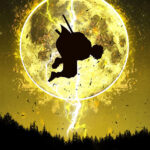 Agatsuma Zenitsu Demon Slayer anime Poster