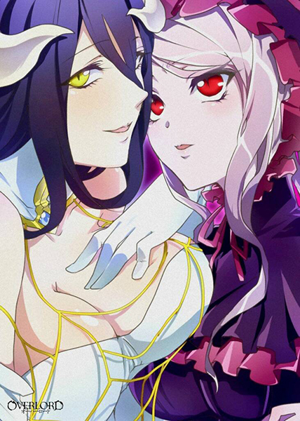 Albedo and Shaltear Overlord Poster