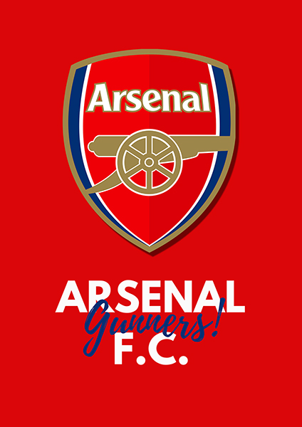Arsenal FC Gunners Poster