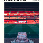 Arsenal FC Stadium Poster
