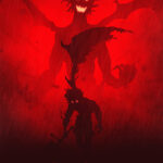 Asta Demon Black Clover Poster