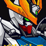 ASW-G-08 Gundam Barbatos Mecha Anime Poster
