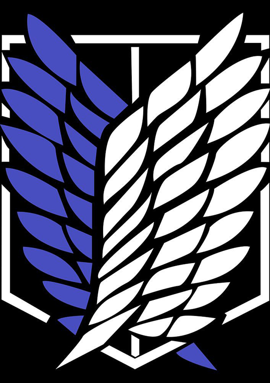 Attack On Titan Wings Pop art Poster