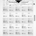 Batman Exercise Poster