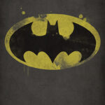 Batman minimal logo Poster