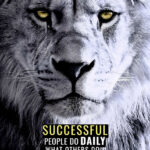 Be Consistent animal motivational Poster