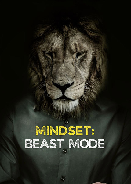 Beast Mode animal motivational Poster