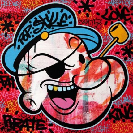 Monopoly Rich Popeye the sailor man Poster