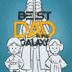 Best Dad in the Galaxy Darth Vader Star wars Poster