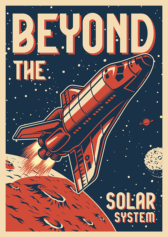 Beyond the Solar System Poster