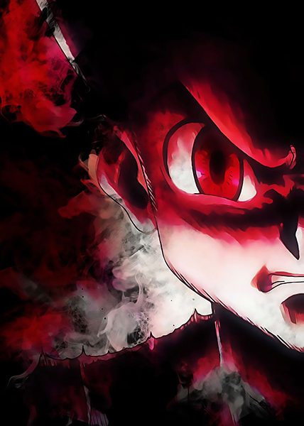 Cursed Gon Freecss HxH Poster