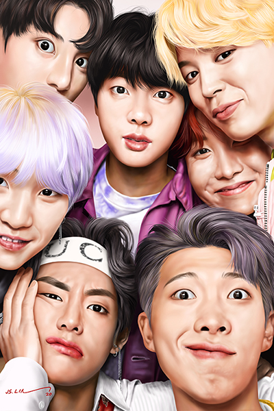 BTS Music Poster