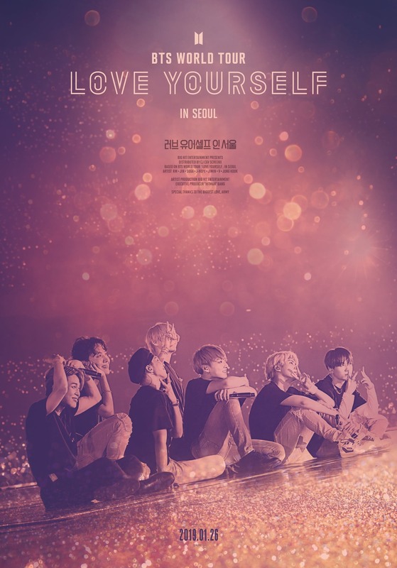 BTS World Tour Love Yourself In Seoul 2019 Poster