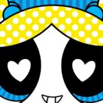 Bubbles B Fierce Powerpuff girls Poster