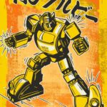 Bumblebee Manga Transformers Poster