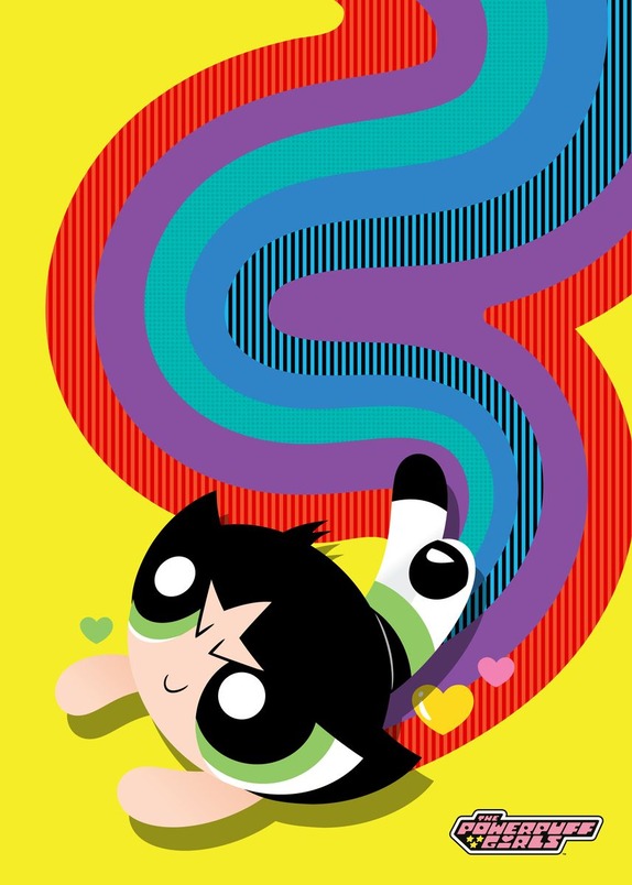 Butter Super Trippy Powerpuff girls Poster