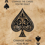 Change of Plans motivational Quote Poster