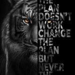 Change the plant not the goal animal motivational Poster