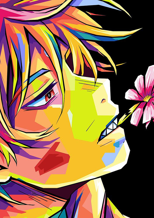 Chansaw Man Denji Pop art Poster