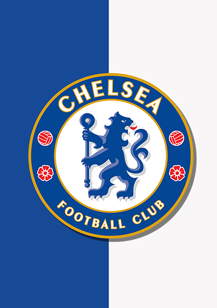 Chelsea FC Logo Poster