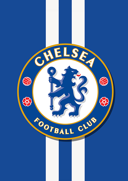 Chelsea FC Logo Poster