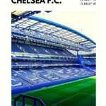 Chelsea FC Stadium Poster