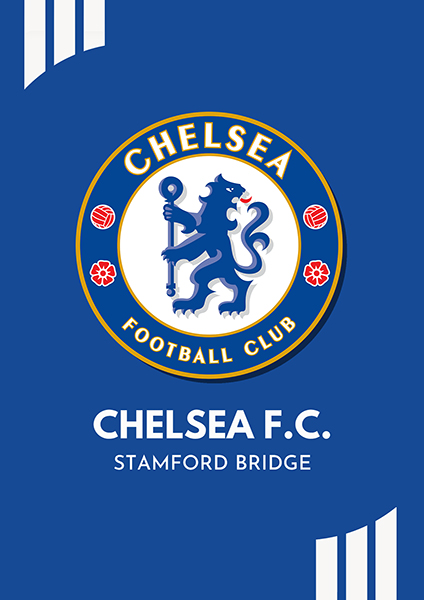 Chelsea FC Stamford Bridge Poster