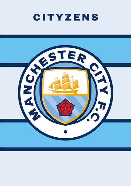 Cityzens Manchester City FC Premium Poster