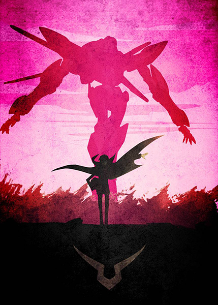 Code Geass Lelouch Minimalist anime Poster