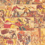 Comic Strip Transformers Poster