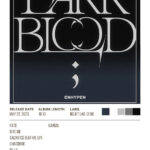Dark Blood By Enhypen Music Album Poster